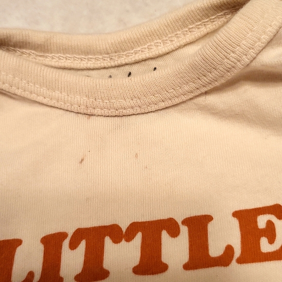 "Little Nugget" short sleeved onesie/bodysuit with matching leggings/tights - Picture 3 of 4